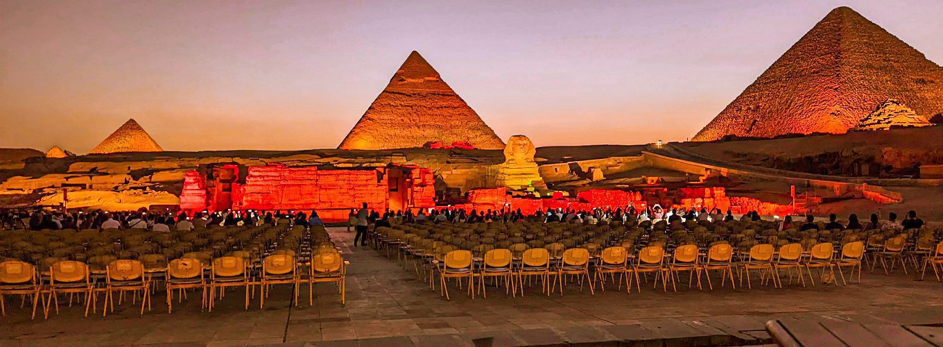 Sound and Light Show at the Giza Pyramids