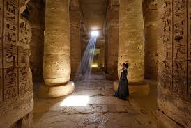 The temples of Dendera and Abydos from Luxor