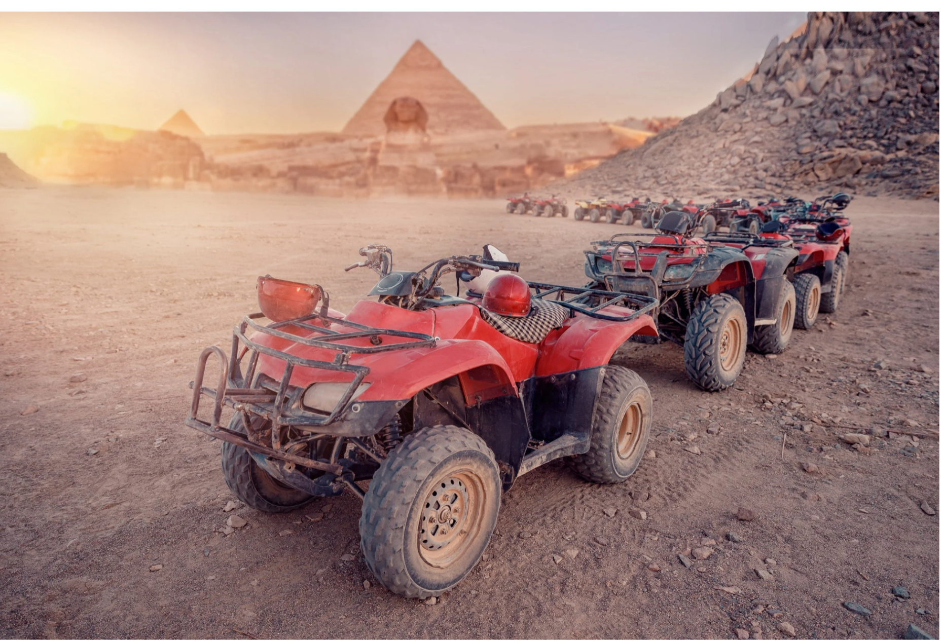 Quad Safari at Giza Pyramids