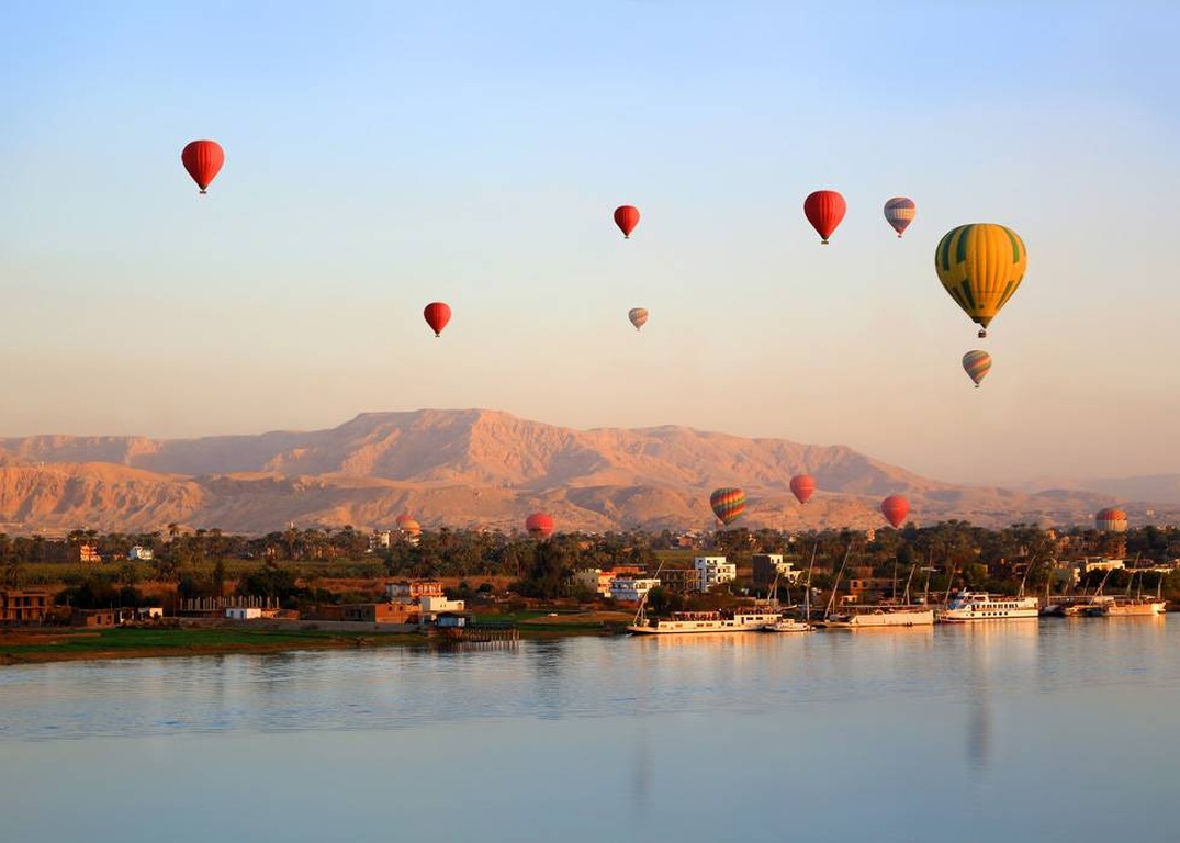Balloon ride, Kings Valley, Hatshepsut Temple and felucca from Luxor
